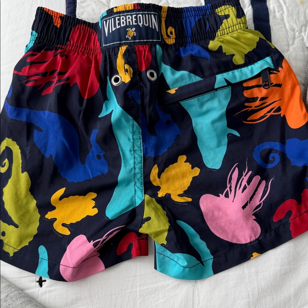 Limited edition Villebrequin Kids Multicolor Sea Creature Shorts